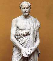 Demosthenes, Greek Orator (384-322 B.C.)