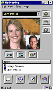 NetMeeting window